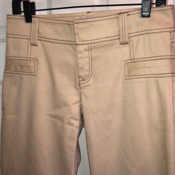 Cache- cotton khaki pant - Picture 2 of 5